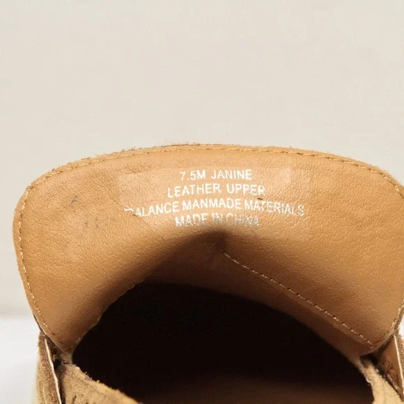 Dolce Vita Tan Platform Loafers - Picture 8 of 9